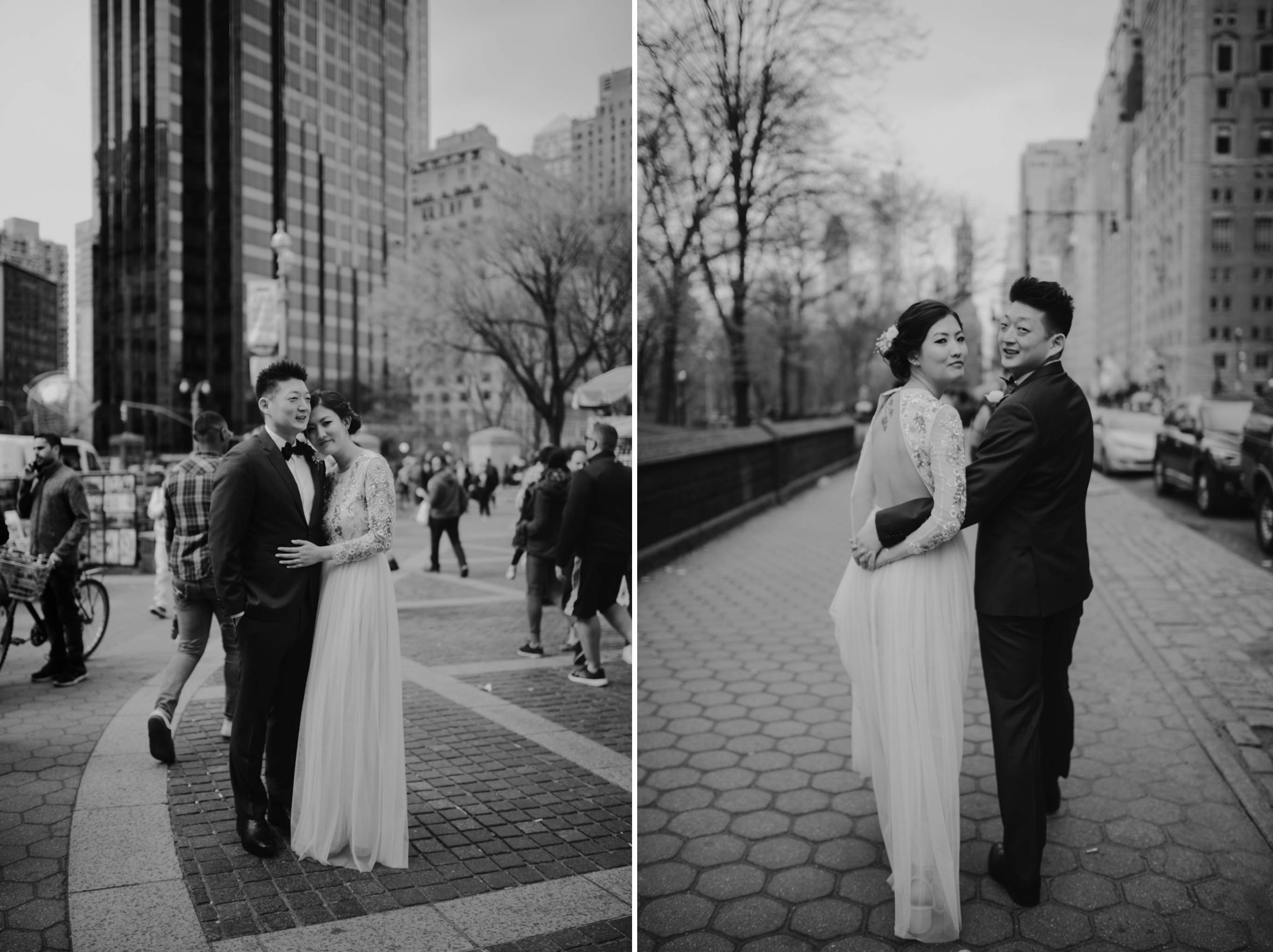 NYC bride & groom to elope at Central Park Cop Cot. 